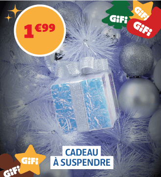 cadeau à suspendre
