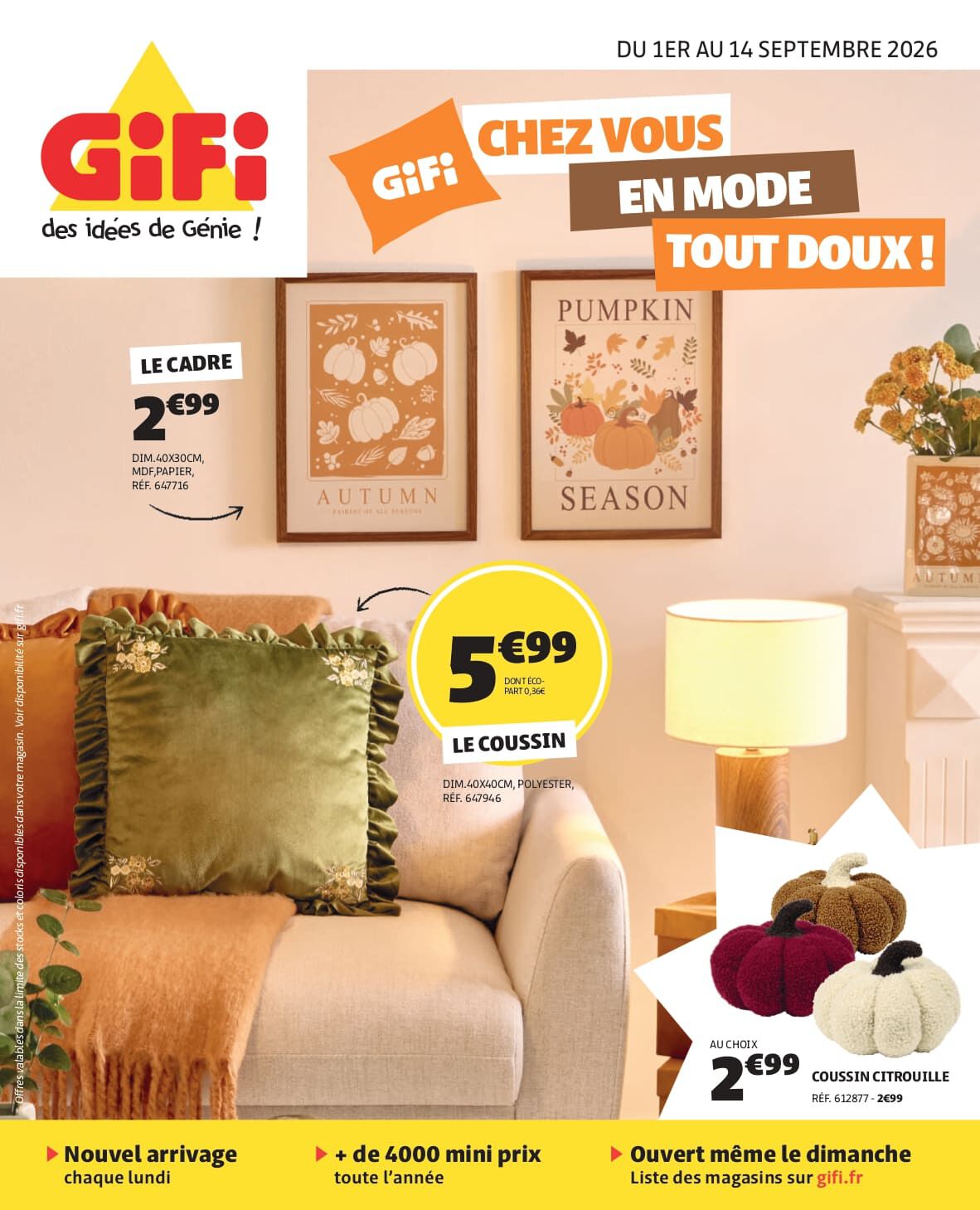 Couverture du catalogue