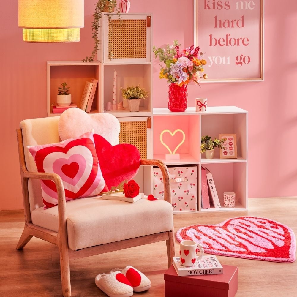D&eacute;coration romantique dans un salon