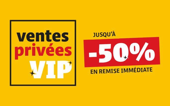 Ventes priv&eacute;es