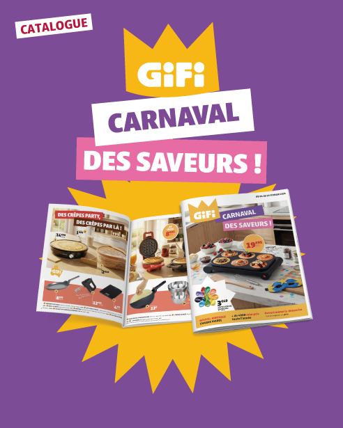 Acc&eacute;der &agrave; la liseuse du catalogue Carnaval des saveurs