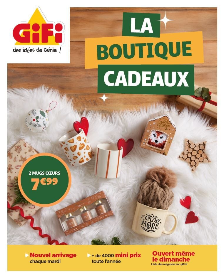 Couverture du catalogue La boutique cadeaux