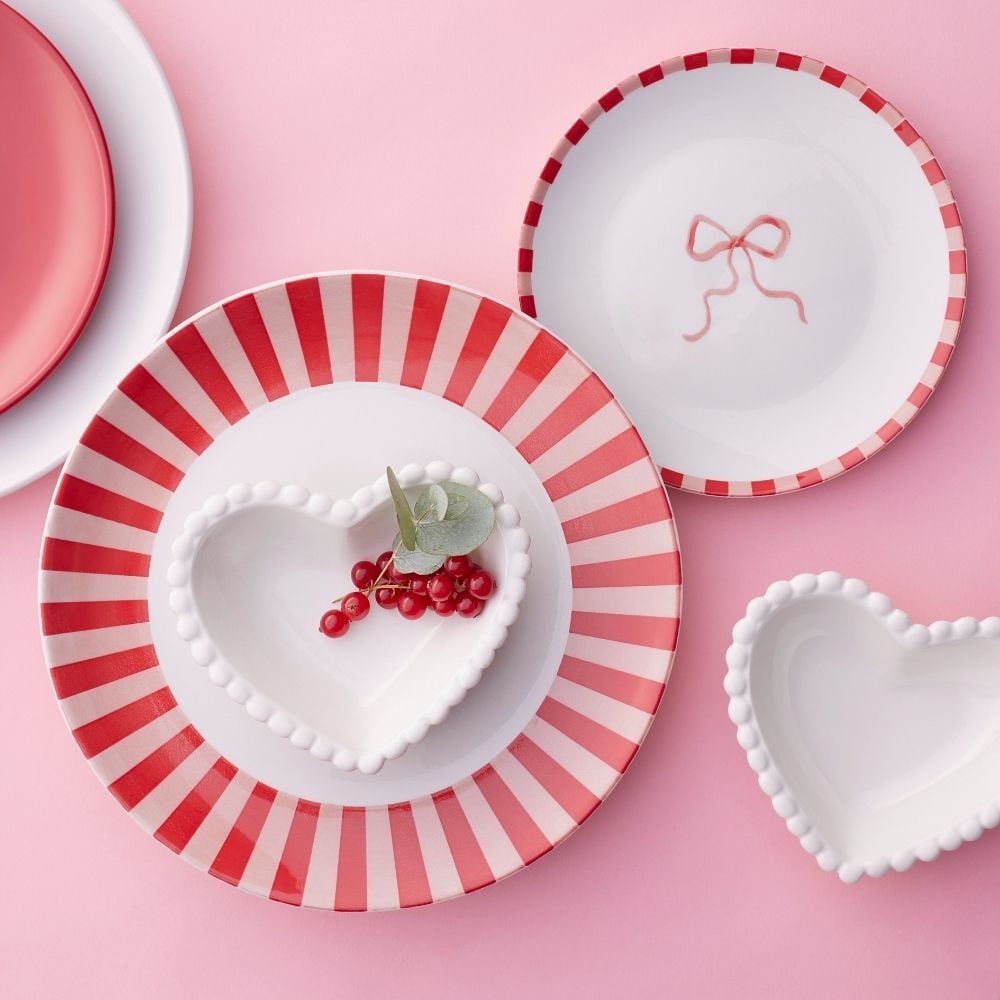 Acc&eacute;der &agrave; la coupelle en forme de c&oelig;ur