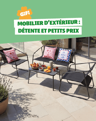 Acc&eacute;der au mobilier ext&eacute;rieur