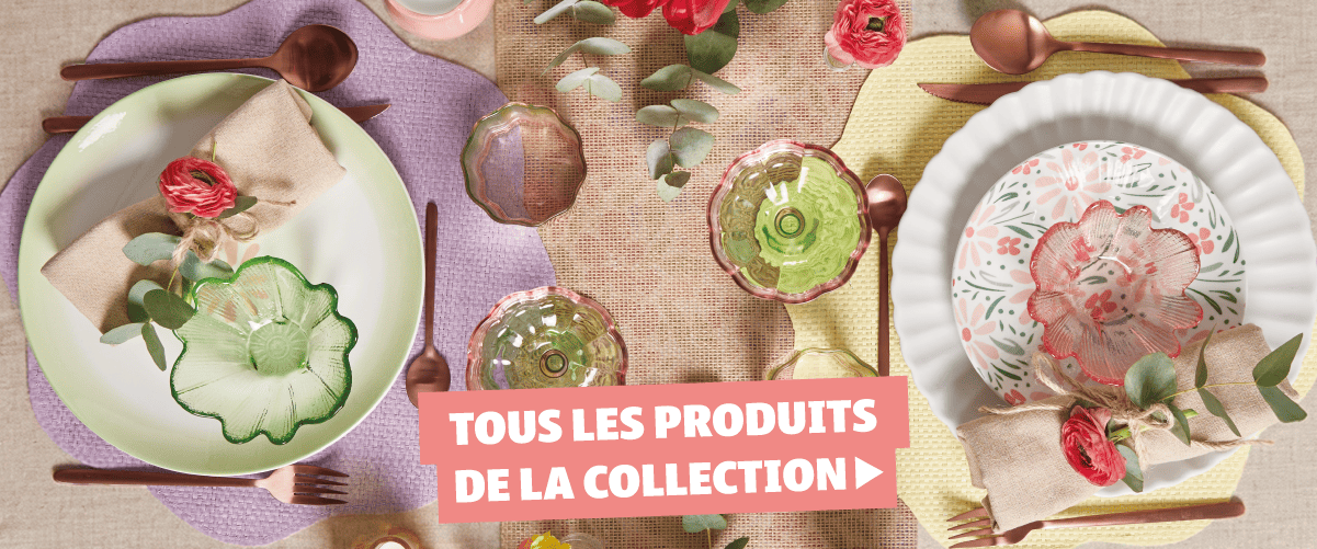 Acc&eacute;der aux produits de la collection Printemps floral