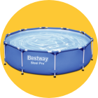 Acc&eacute;der au rayon piscines