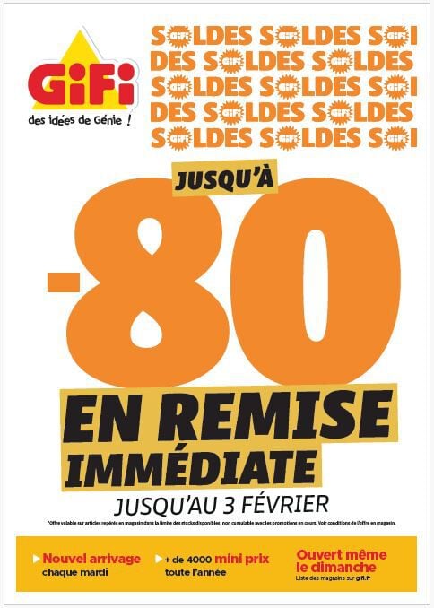 Couverture du catalogue Soldes 
