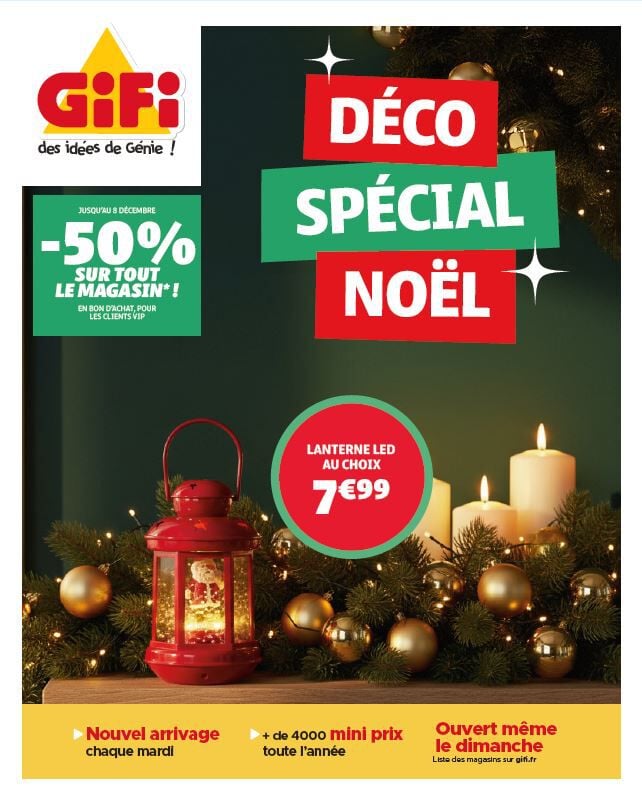 Couverture du catalogue Déco spécial Noël