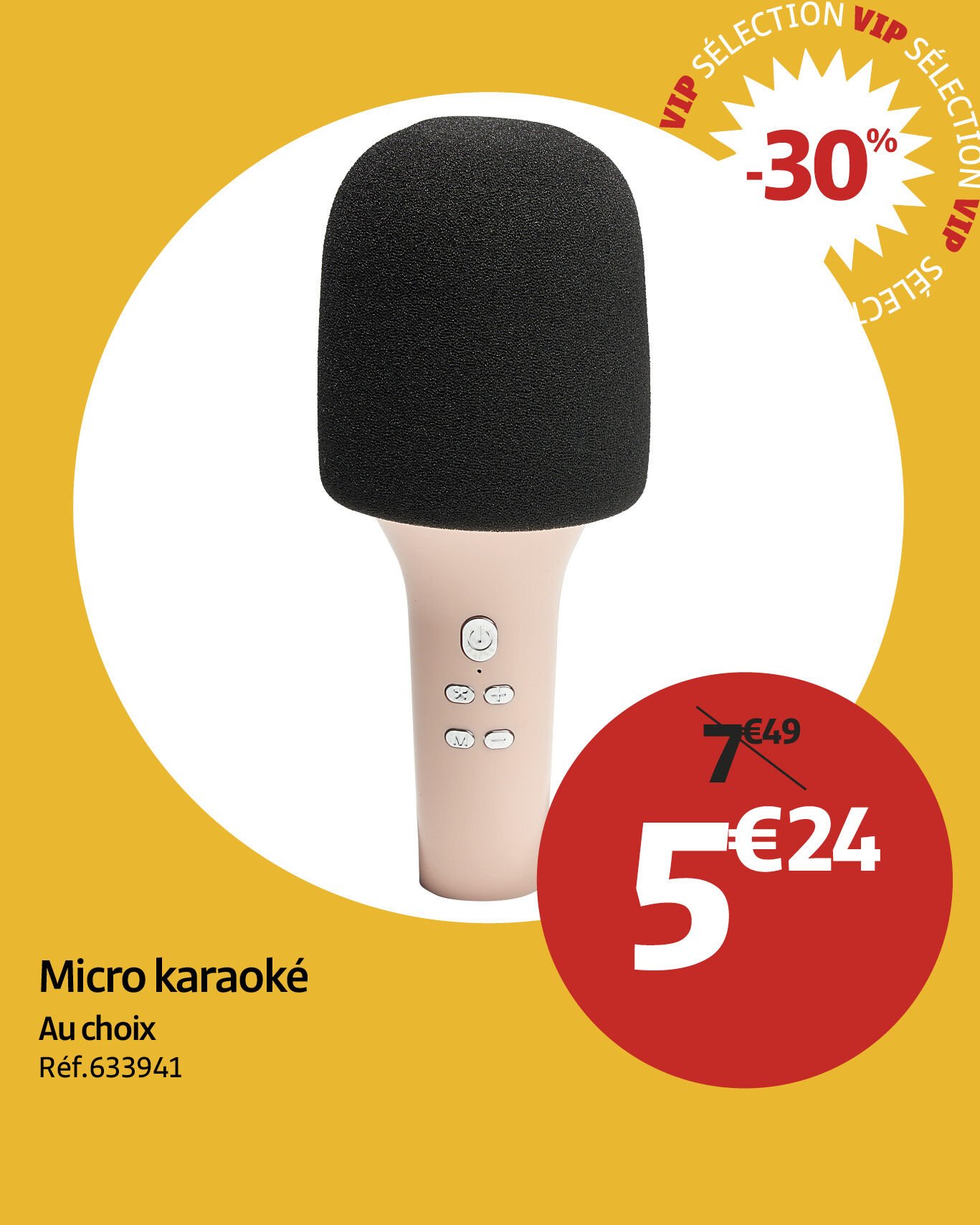 Micro karaok&eacute; 