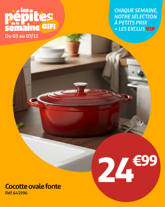 Les pépites de la semaine Gifi