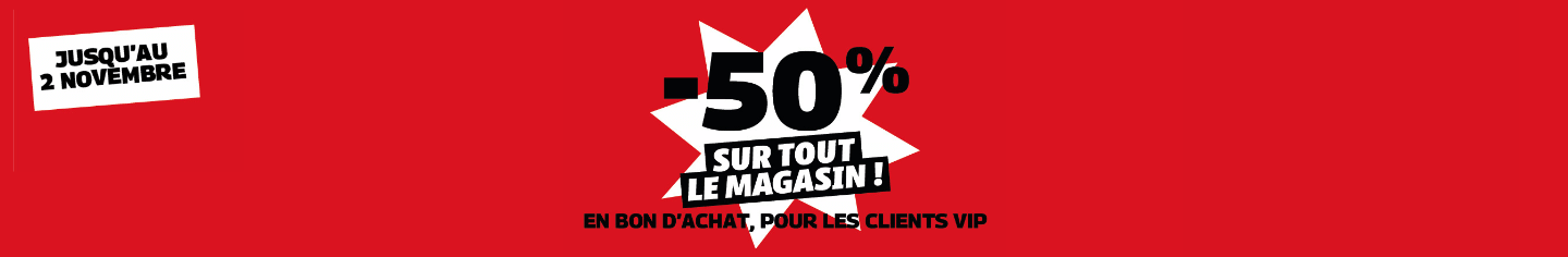 Opération 50% remboursé