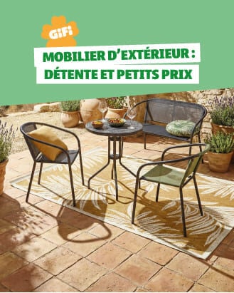 Acc&eacute;der au mobilier ext&eacute;rieur
