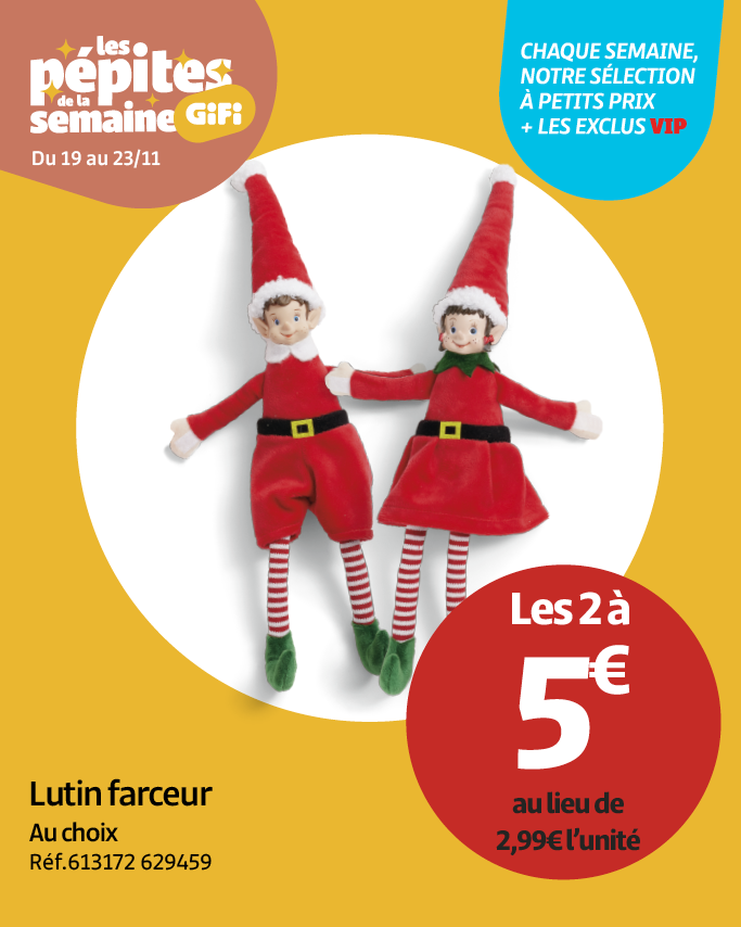 Les pépites de la semaine Gifi