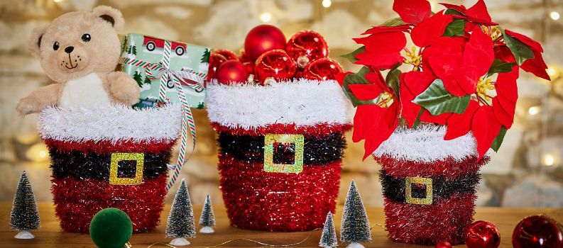 panier guirlande noel 