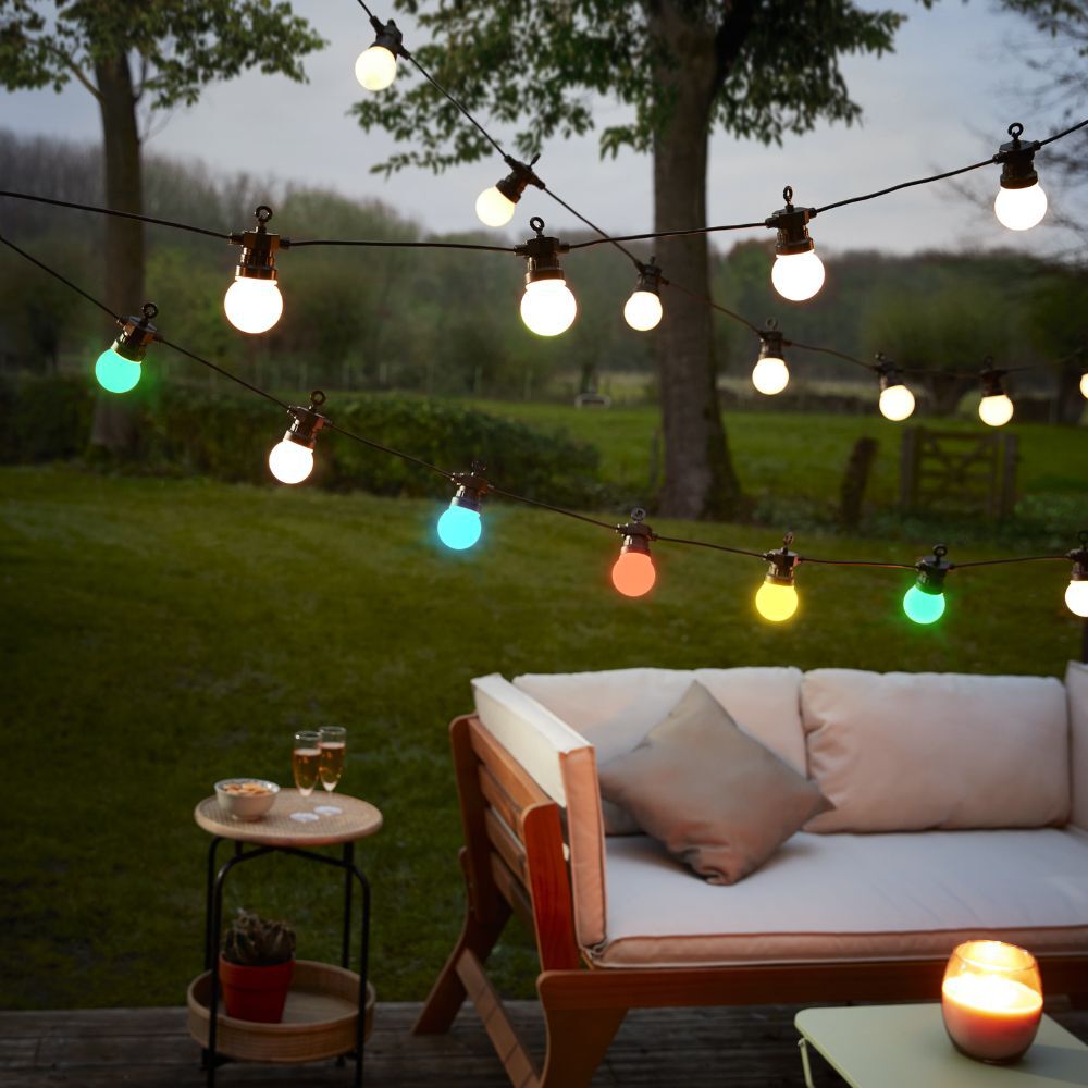 Acc&eacute;der au luminaire ext&eacute;rieur