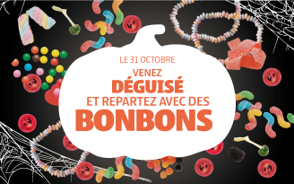 Distribution bonbons 31 Octobre