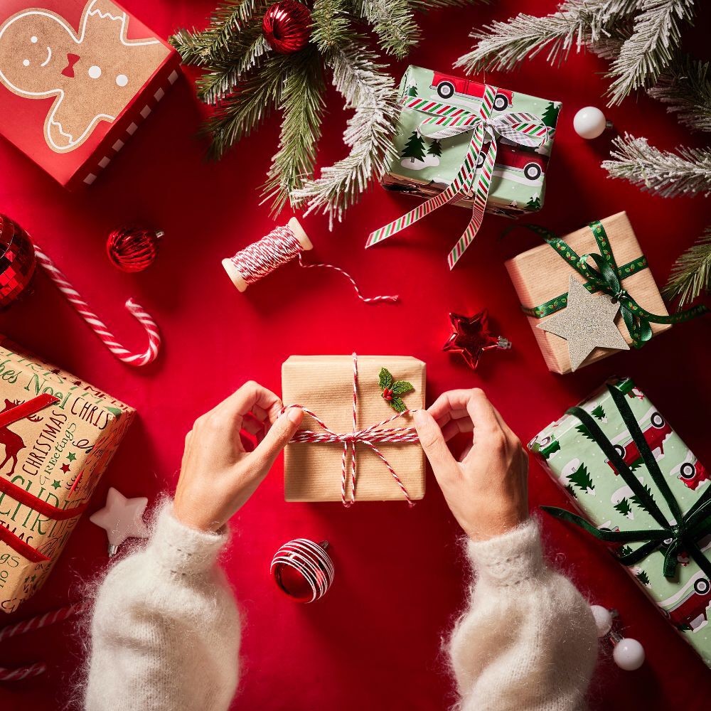 emballages cadeaux authentiques noel