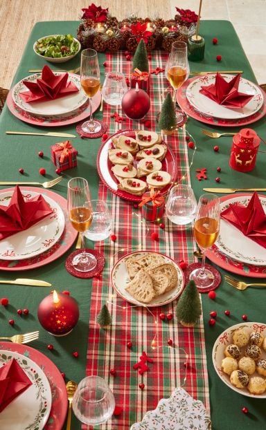 table de fête authentique