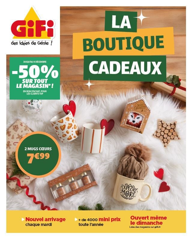 Couverture du catalogue La boutique Cadeaux