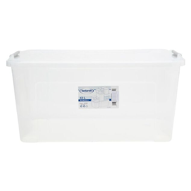 Box de rangement Combi Tontarelli 43 L transparent