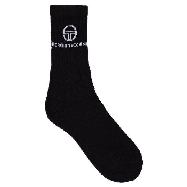 Lot de 3 paires de chaussettes Sergio Tacchini coton noir