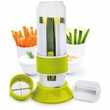 Tranche légume vertical Alcise vert et blanc