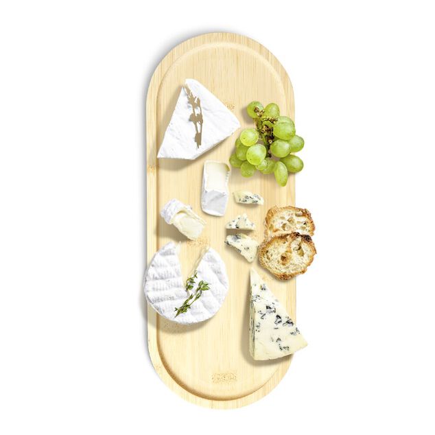 Planche ap&eacute;ritif bambou 13x33cm