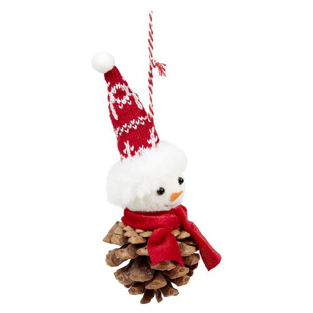 Suspension bonhomme de neige de Noël