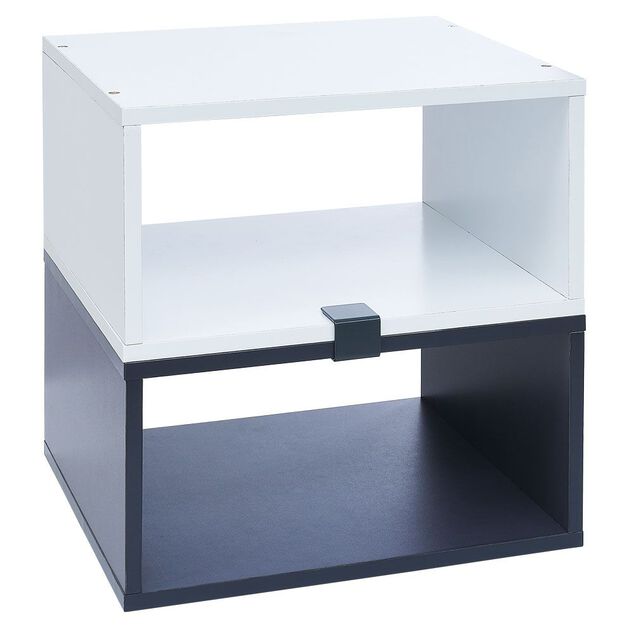 Clip assemblage &eacute;tag&egrave;re Box Cube gris