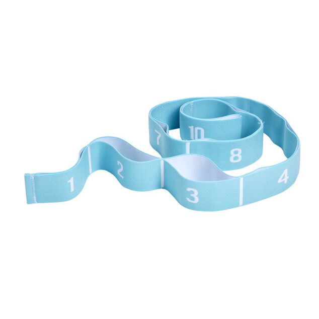 &Eacute;lastique de sport multifonctionnel 8 niveaux 110x4cm
