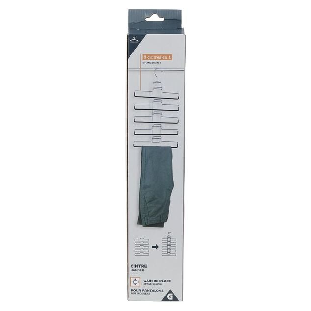 Cintre gain de place pantalon