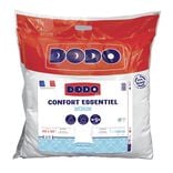 Oreillier Dodo confort essentiel médium blanc 60x60cm