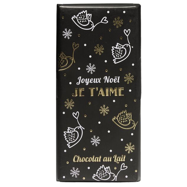 Chocolat de No&euml;l au lait 90g (plusieurs mod&egrave;les)