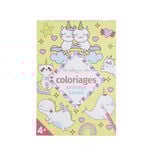 Livre de coloriage animaux kawaii 128 pages