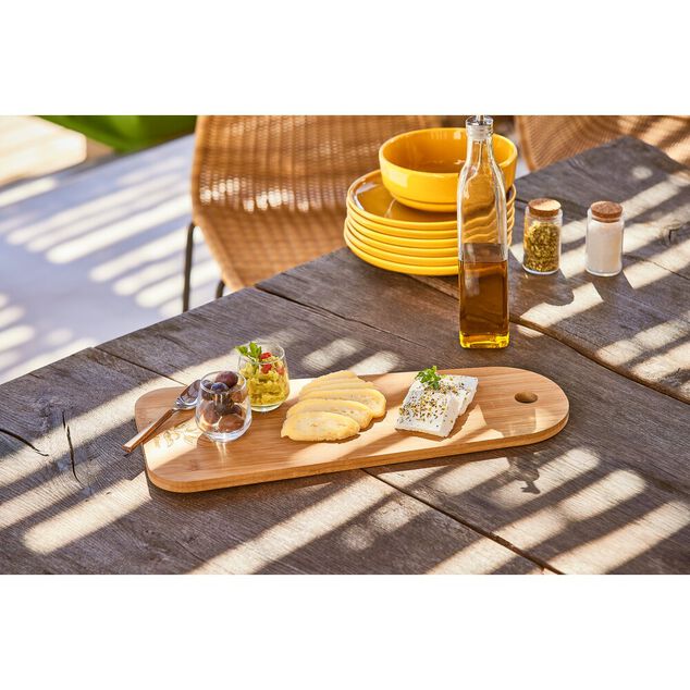 Planche à découper en bambou - 45x20xép1,2cm