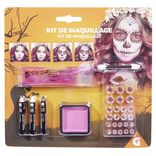 Kit maquillage Halloween paillette rose