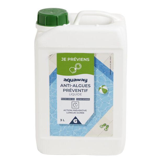 Liquide anti-algues pr&eacute;ventif 3L