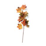 Piquet feuille de chêne artificielle automne H56cm