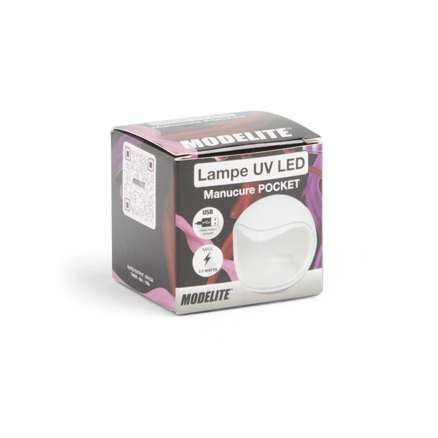 Lampe UV manucure LED USB format pocket 2,5W