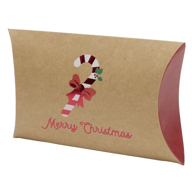 Bo&icirc;te cadeaux x2 berlingot de No&euml;l (2 mod&egrave;les)
