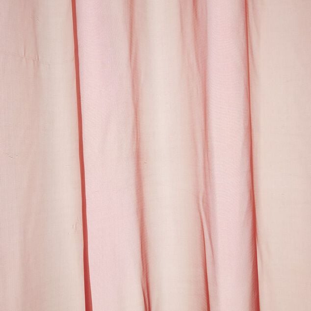 Voilage &agrave; oeillets uni rouge 140x240cm