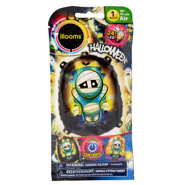 Ballon momie led Halloween