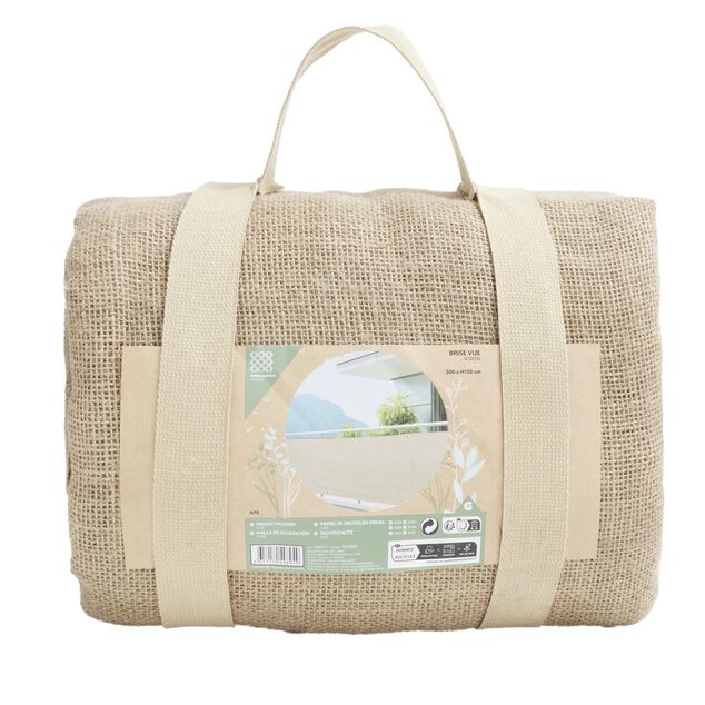 Brise-vue en jute L500xH150cm