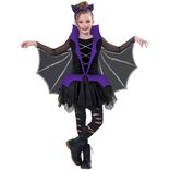 D&eacute;guisement fille Halloween chauve souris 7/10 ans
