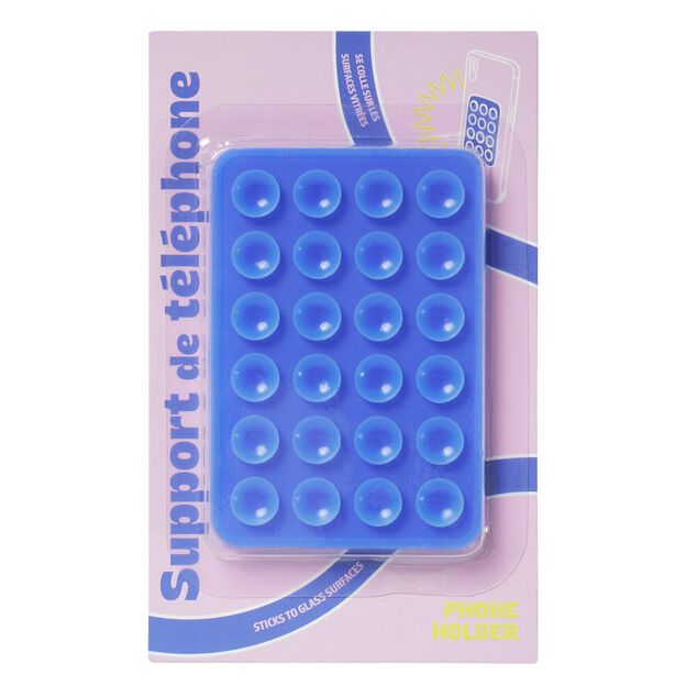 Ventouse t&eacute;l&eacute;phone silicone pour surface vitr&eacute;e (6 mod&egrave;les)