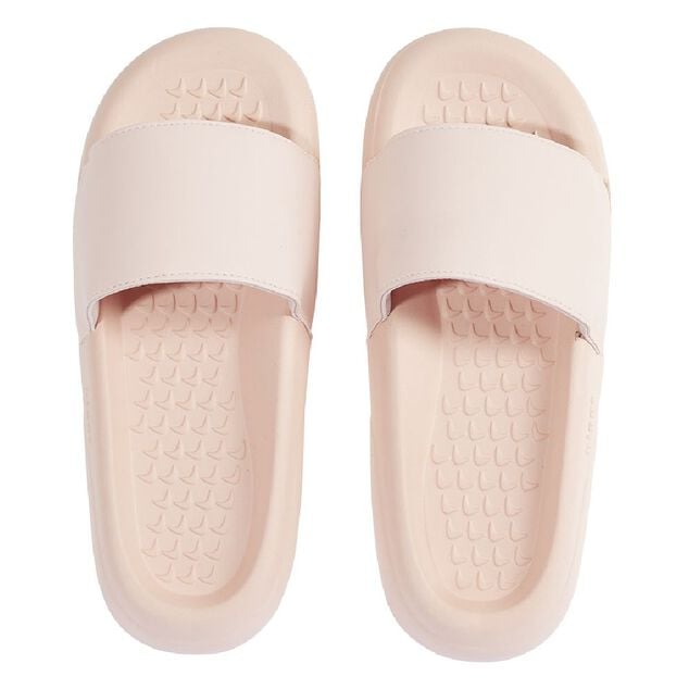 Sandales claquettes plastique rose uni T38/39