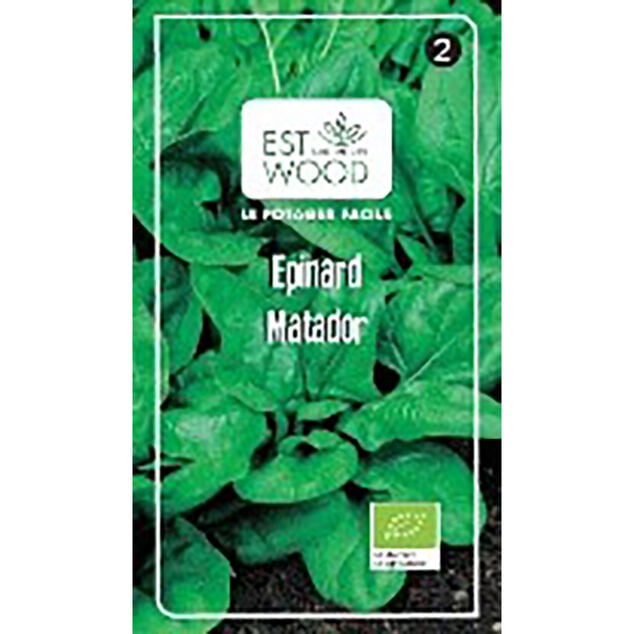 Semence Epinard Matador bio vert 1 gr