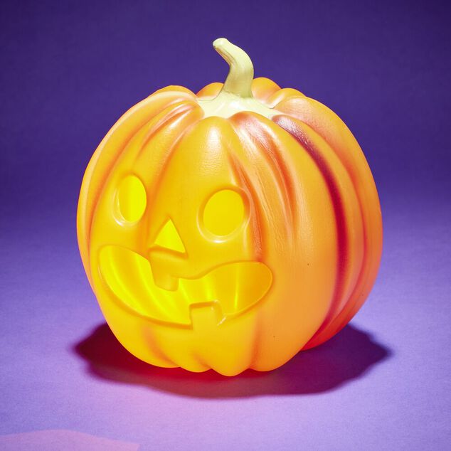 Mascotte citrouille Halloween &Oslash;18,5x24cm