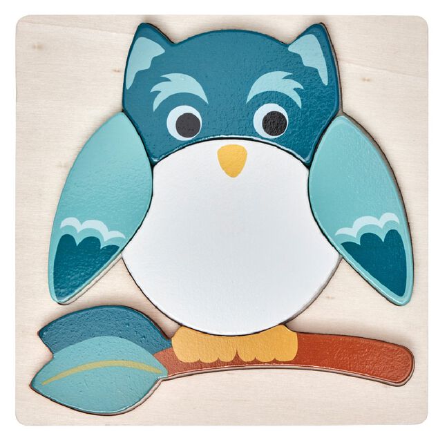 Puzzle bois encastrable, 3 modèles