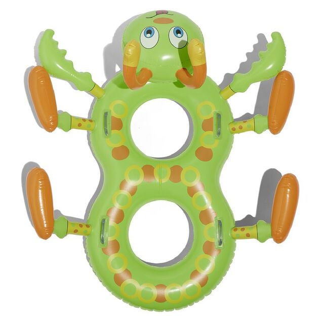 Bou&eacute;e gonflable chenille 2 enfants